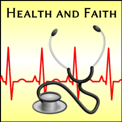Three Cross Faith 2: Health and Faith logo badge